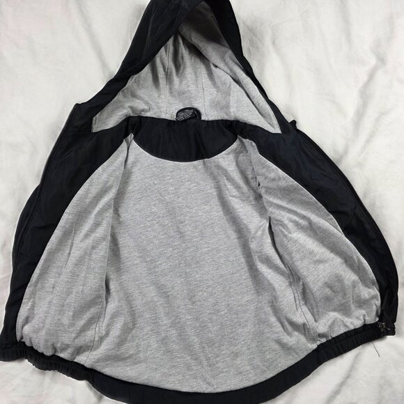 Little Bipsy Collection Bots 2T-3T Black Jacket Lightweight Windbreaker Coat - Picture 3 of 5